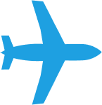 Piktogramm Flugzeug